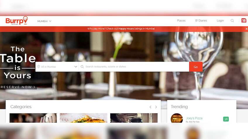 BookMyShow acquires restaurant recommendation engine Burrp