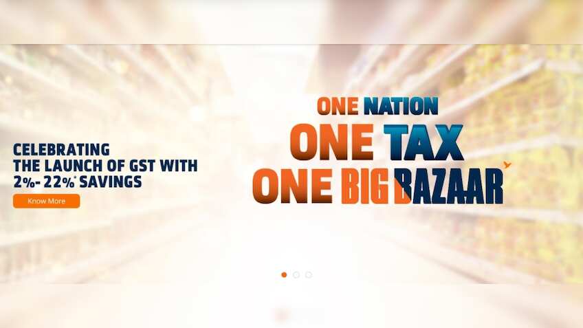 Big Bazaar sells Rs 10 crore worth products in two-hour GST Muhurat sale