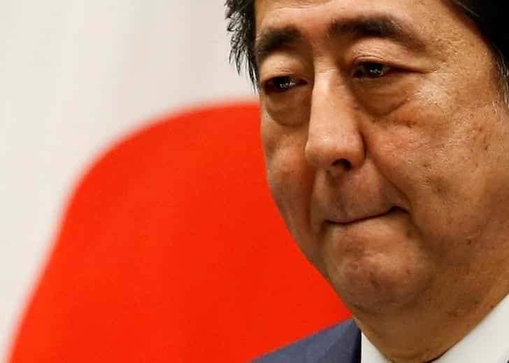 Japan's Shinzo Abe urges G20 to work together on climate change