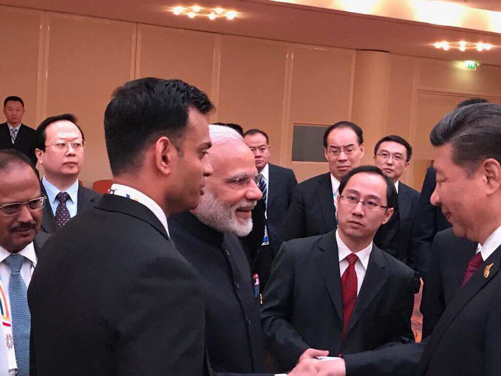 China says there was ''no bilateral meeting'' between PM Modi, Xi