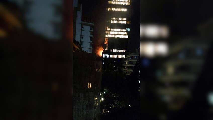 In pictures: Fire breaks out at Mukesh Ambani's residence Antilia in Mumbai