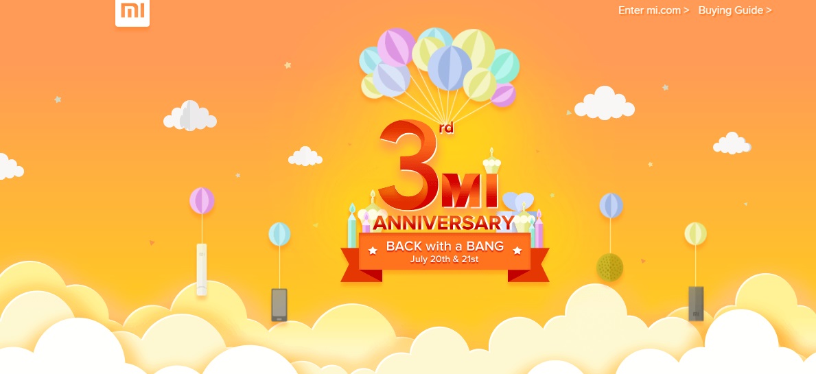 Buy Xiaomi Redmi 4A, Mi PowerBank 2 for Re 1 during Xiaomi flash sale on July 20