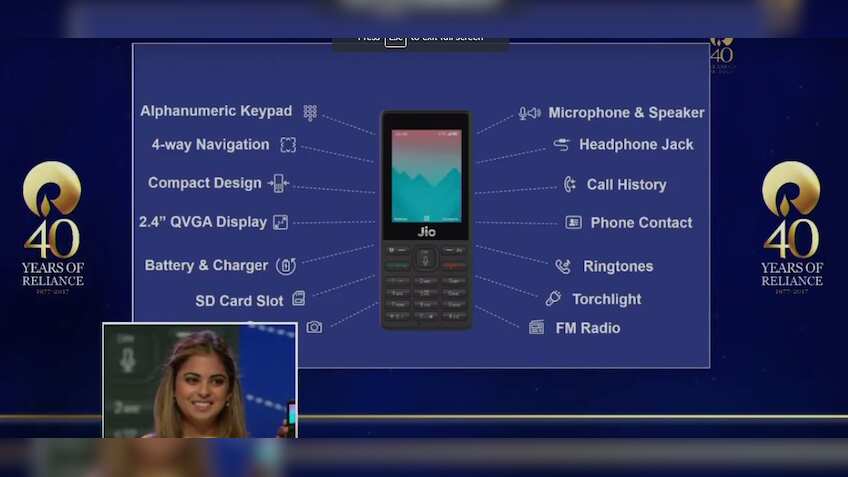 Pre-book JioPhone on August 24; here are its specifications