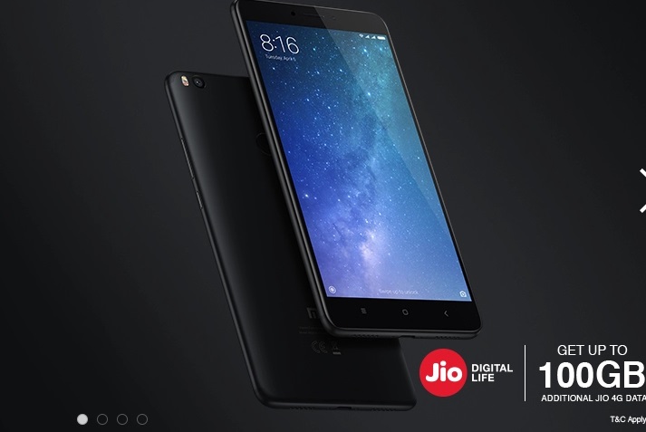 Xiaomi Mi Max 2 goes on sale today; Amazon offers up to 100GB additional 4G data on Jio