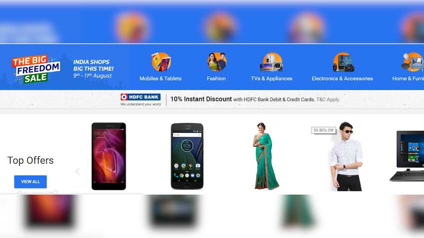 Big Freedom Sale: Flipkart offers additional 10% discount for HDFC bank debit, credit card holders