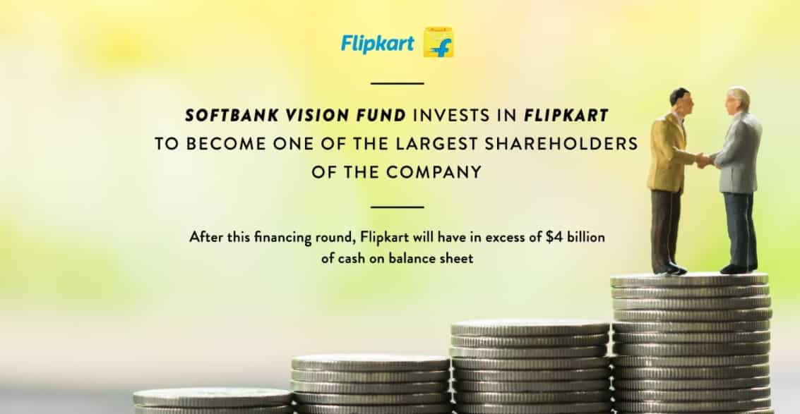 Flipkart now valued at $11.6 billion after Softbank's $2.4 billion