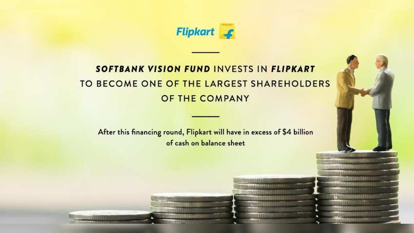 Flipkart now valued at $11.6 billion after Softbank's $2.4 billion