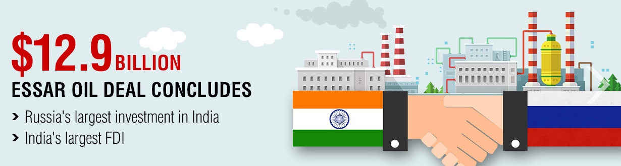 Essar Oil-Rosneft Rs 83,000 crore deal concludes; eyes to pay Rs 4000 crore to Indian lenders