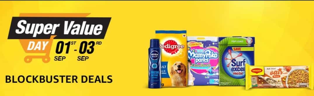 Amazon pushes for Amazon Pay in new 'Super Value' sale on consumer products