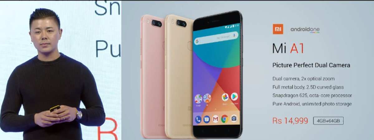 Xiaomi launches dual camera Mi A1 priced at Rs 14999