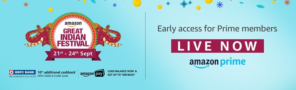 The Great Indian Festival Sale: Amazon announces "Buy now, pay next year" offer
