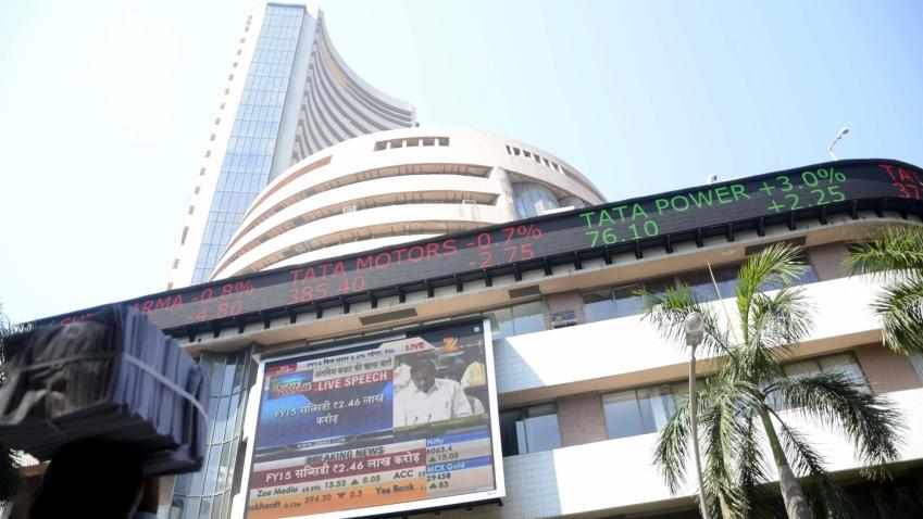 Sensex, Nifty trades in green; ONGC plunges by 2%