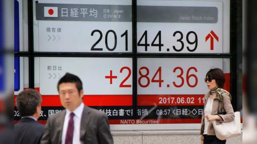Asian markets edge up slightly after strong US service data