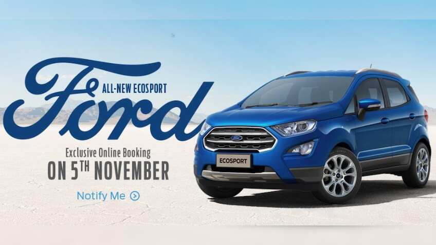 Amazon to offer online bookings of Ford EcoSport from November 5