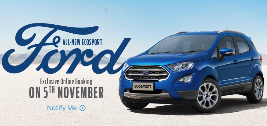 Amazon to offer online bookings of Ford EcoSport from November 5