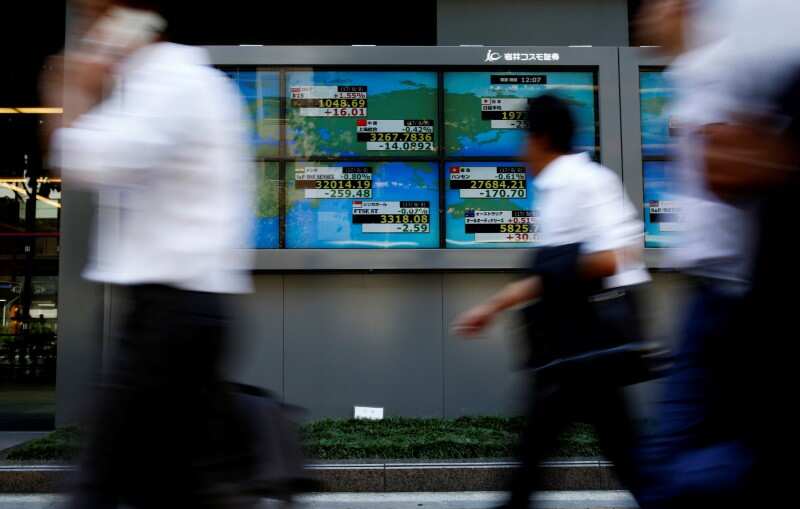 Global Markets: Asian shares gain as earnings, tax debate help U.S. stocks