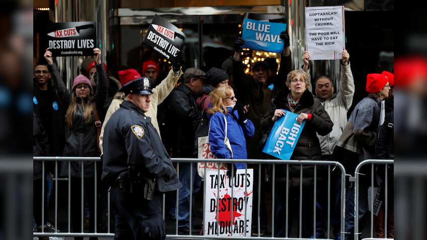 U.S. Senate approves major tax cuts in victory for Trump