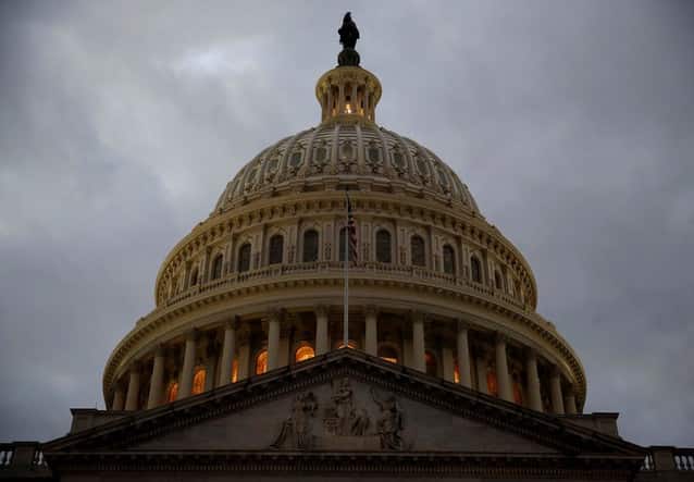 What happens during a US government shutdown