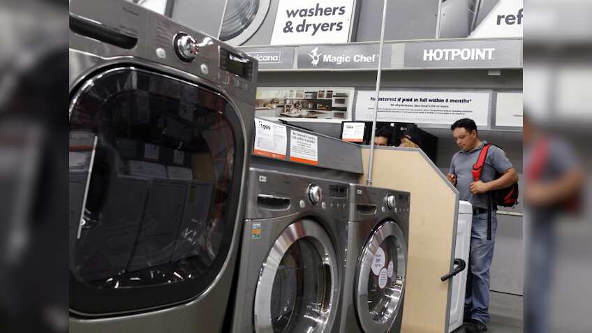Trump slaps steep US tariffs on imported washers, solar panels