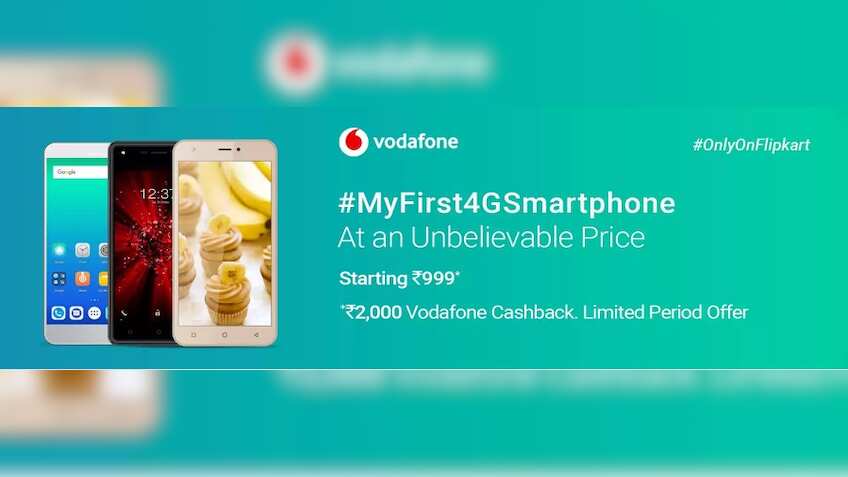 Vodafone partners with Flipkart to bring effectively priced 4G smartphone under Rs 1,000