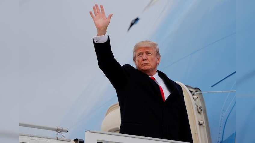 I tweet from bed sometimes, U.S. President Trump says