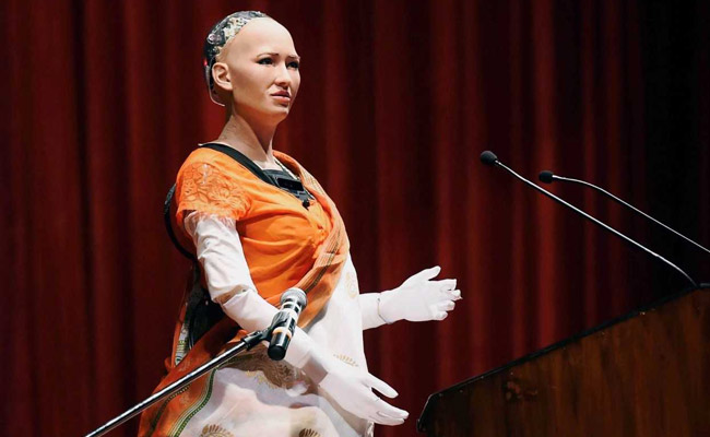 Humanoid Sophia may dazzle at global tech event