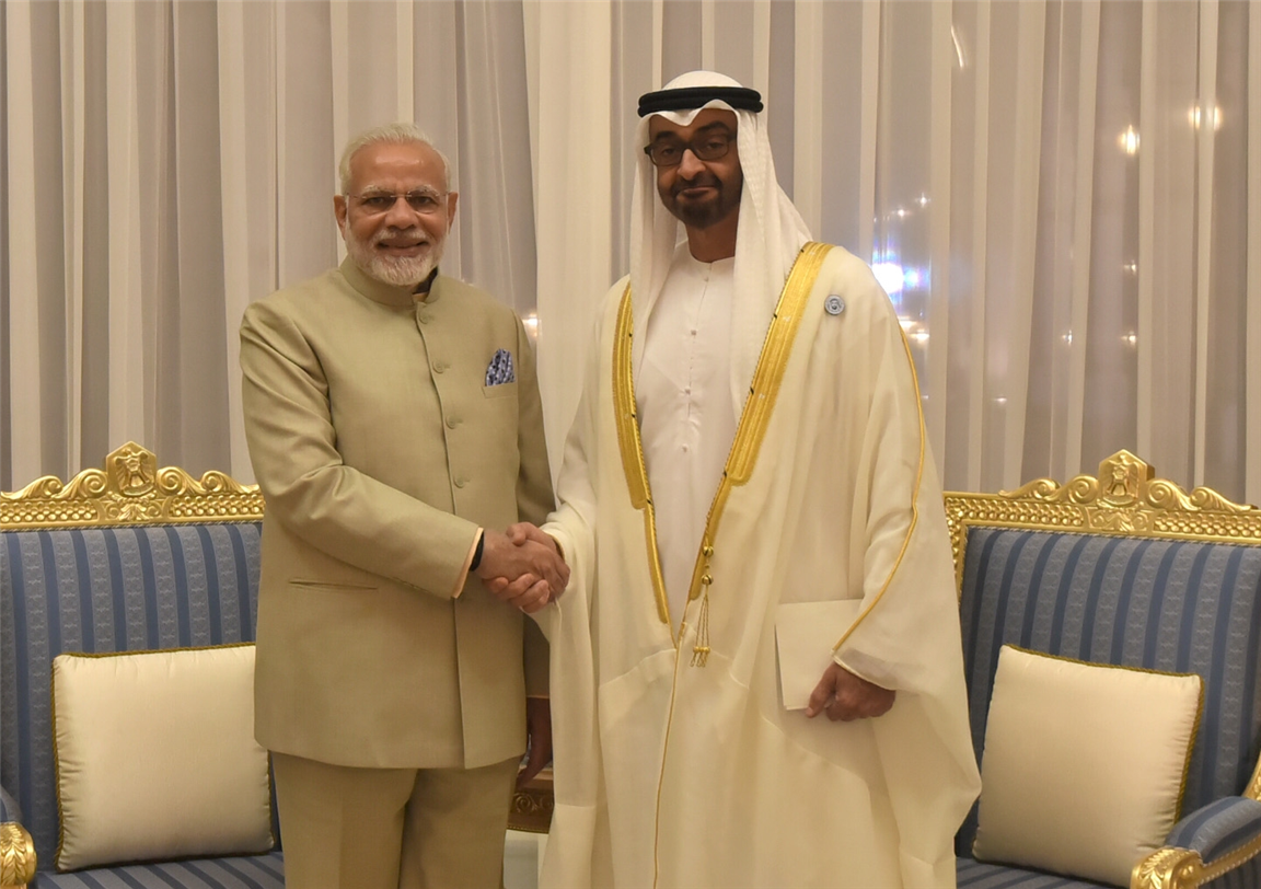 PM Modi meets Crown Prince of Abu Dhabi; India, UAE sign 5 agreements