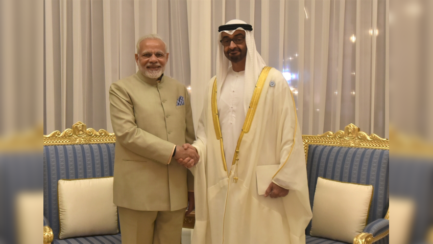 PM Modi meets Crown Prince of Abu Dhabi; India, UAE sign 5 agreements