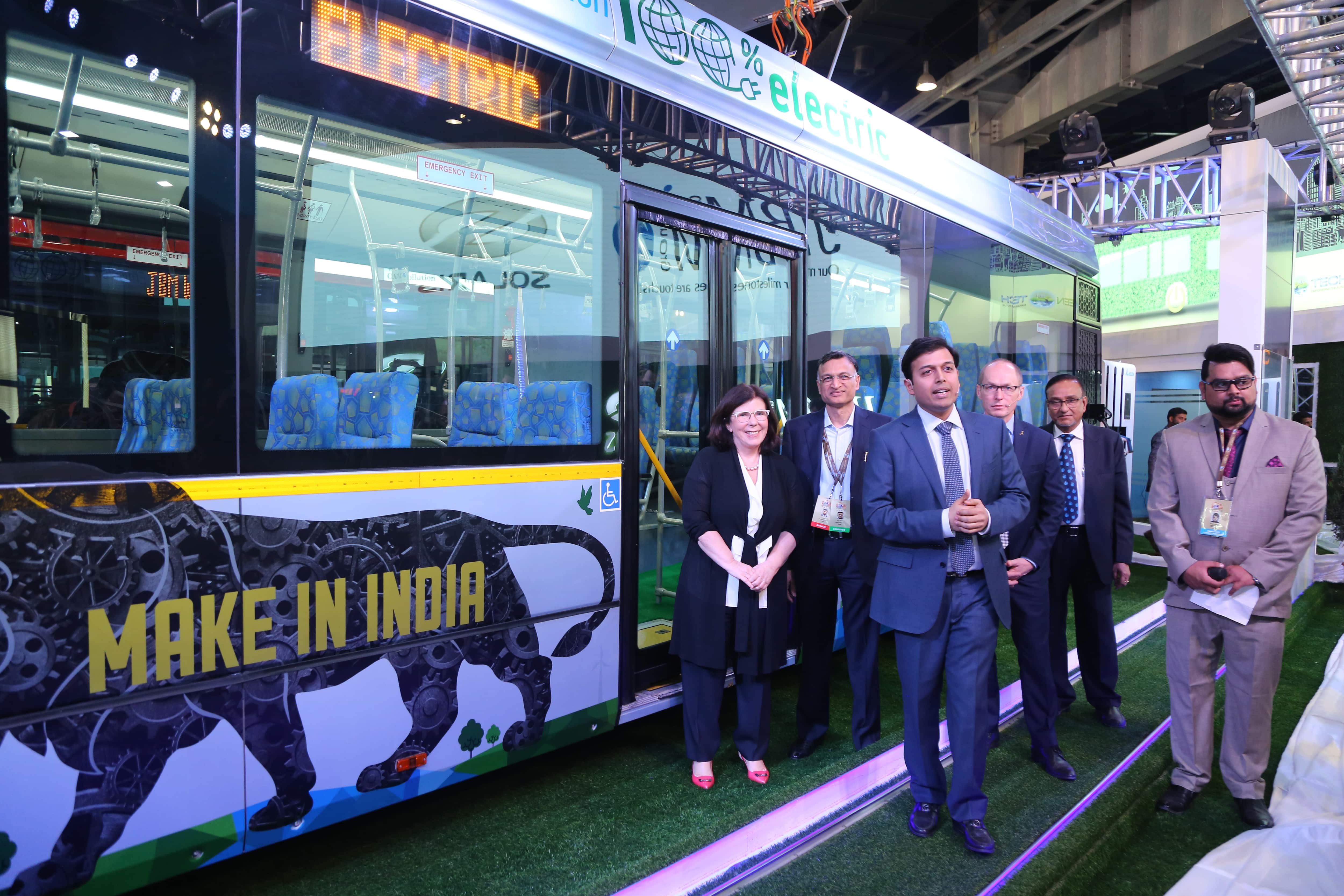 Auto Expo 2018: JBM Solaris to soon launch 'Made in India' electric bus series