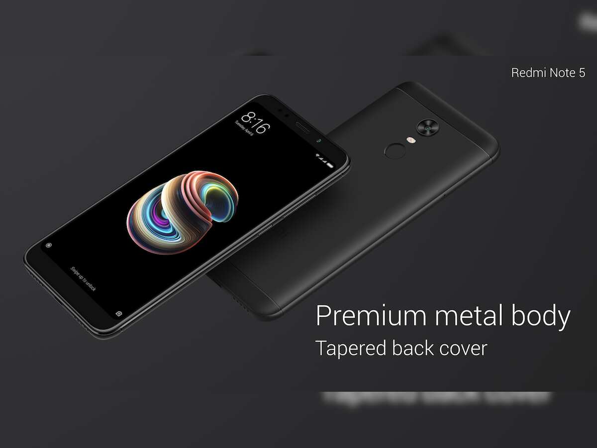 Xiaomi launches Redmi Note 5 starting at Rs