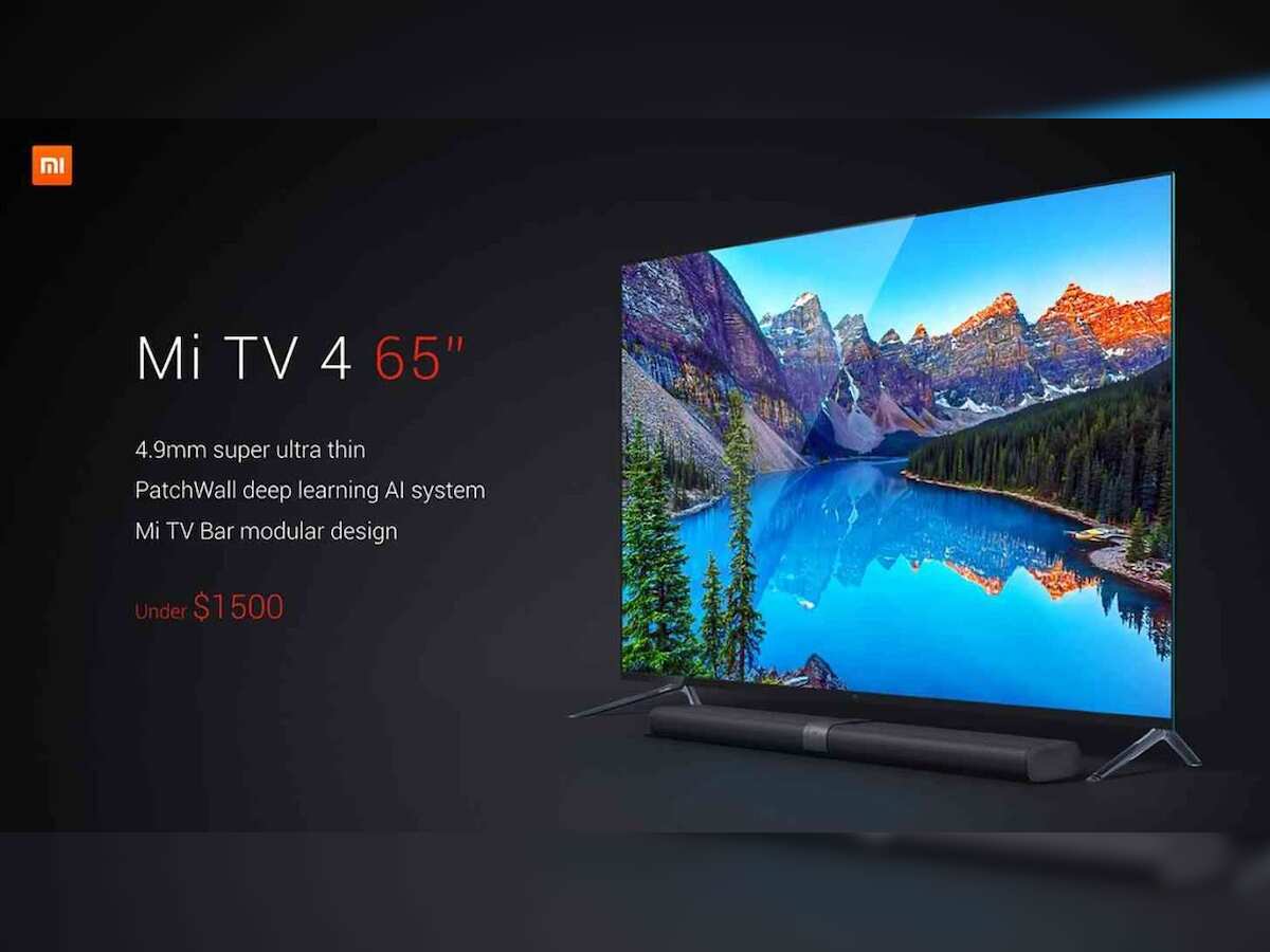Xiaomi launches Mi TV 4 today in India