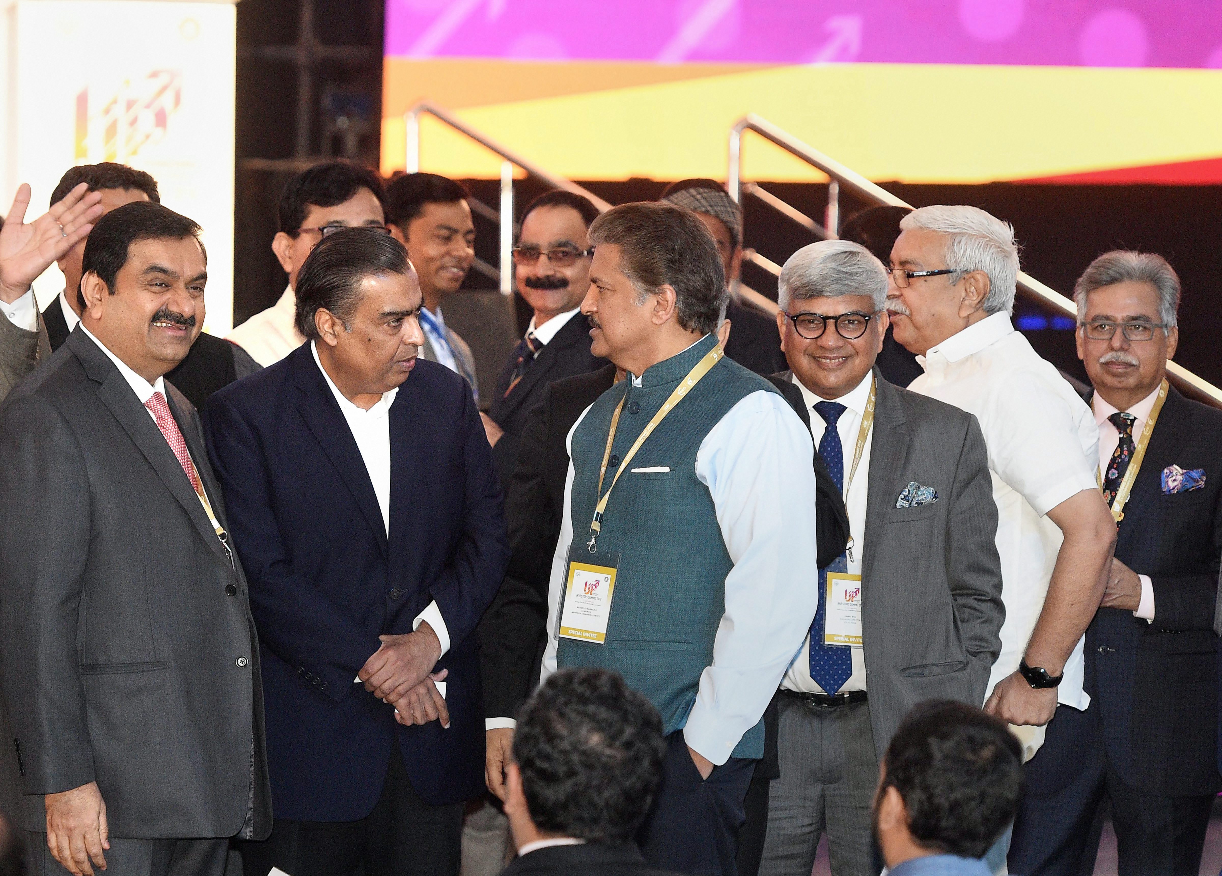 UP Investors Summit 2018: Mukesh Ambani, Adani, Birla, ITC vow to invest in state