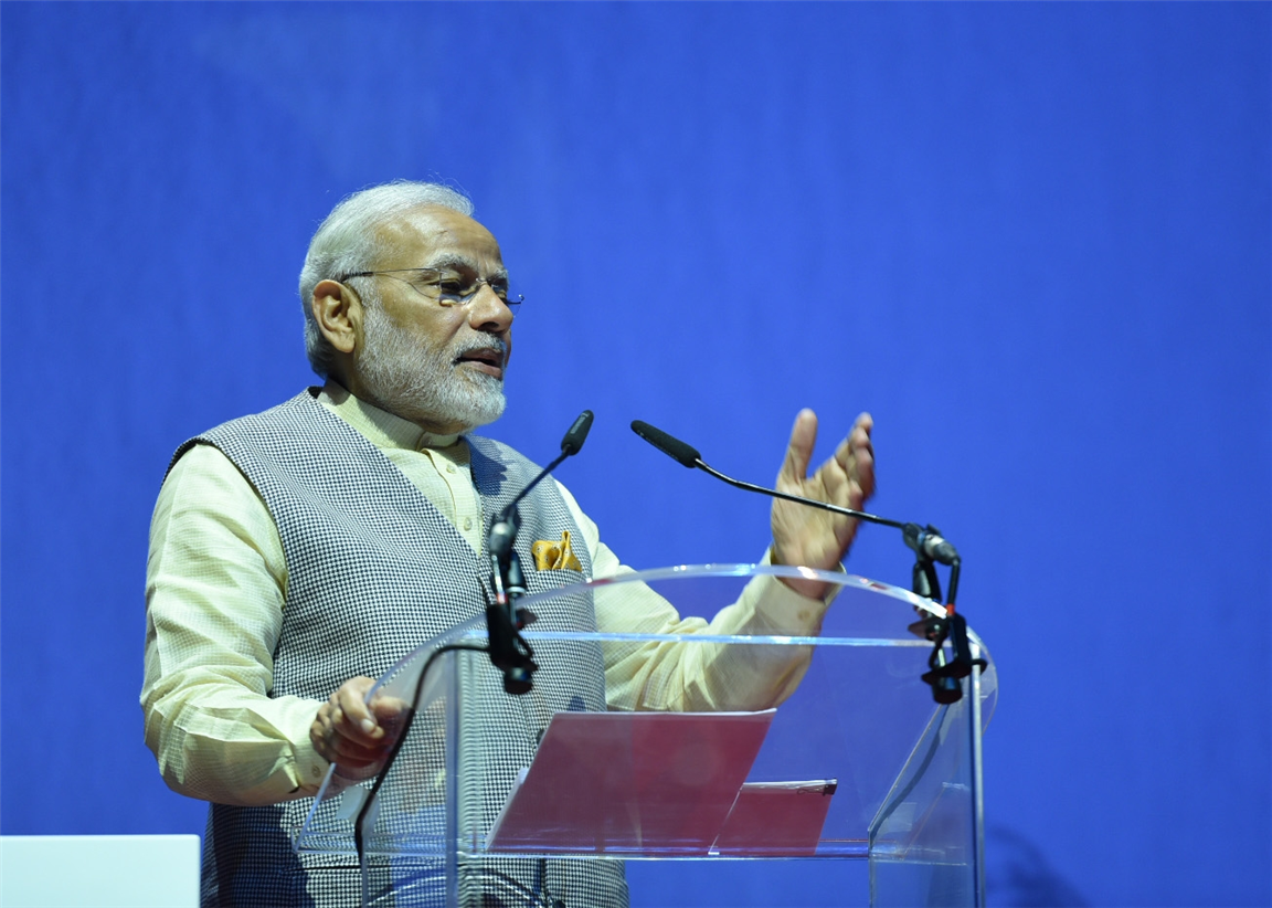 Definite change is now visible, says PM Modi