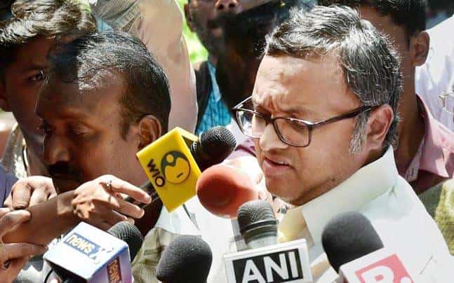 Sun TV shares slip after CBI arrests Karti Chidambaram in INX media case