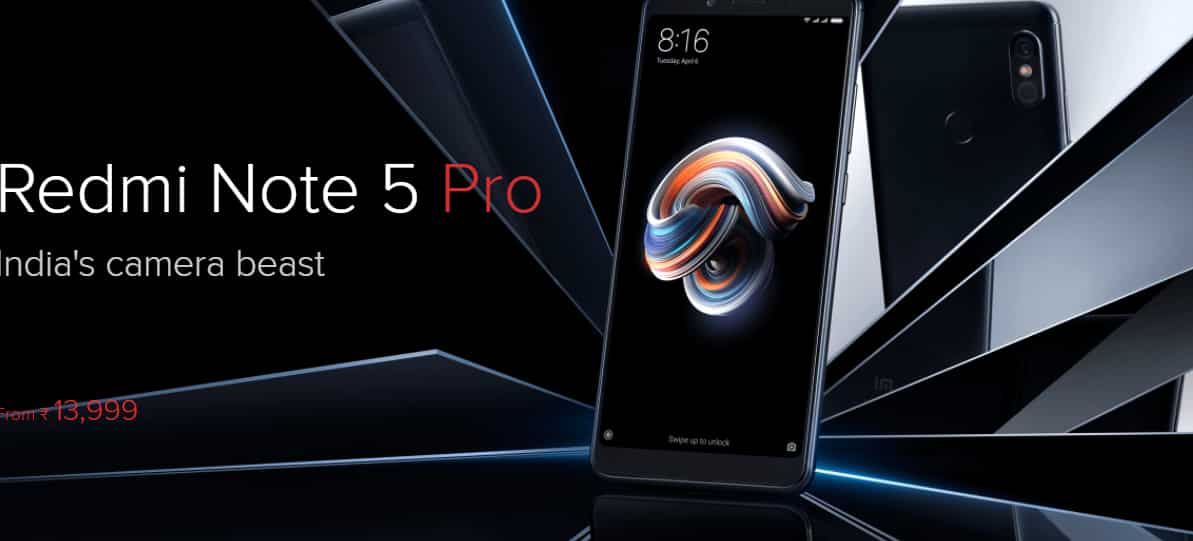 redmi note 5 pro flipkart