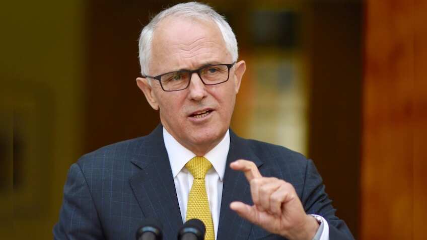 Australian PM Malcolm Turnbull backs Adani's controversial coal mine project in Queensland 