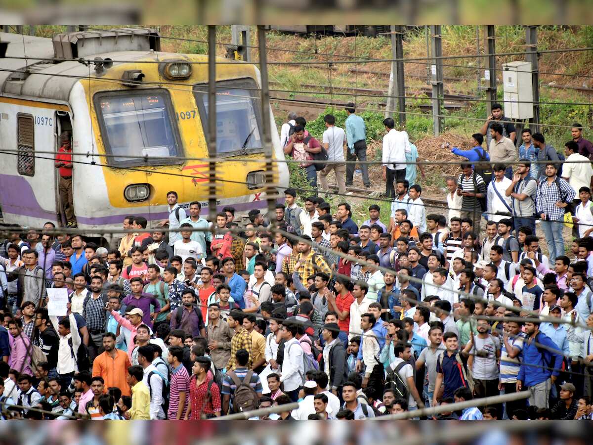 Mumbai central Railways protest: Railway recruitment 2018 row