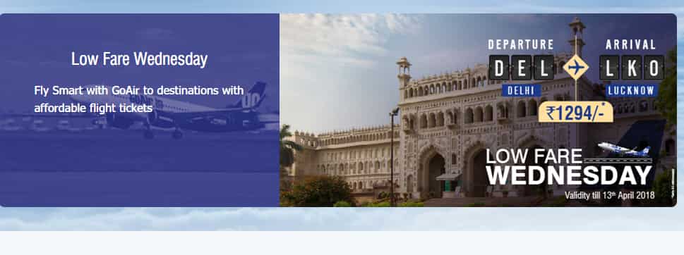 GoAir Low Fare Flights Wednesday Sale: Budget carrier offers domestic tickets priced at Rs 1,294