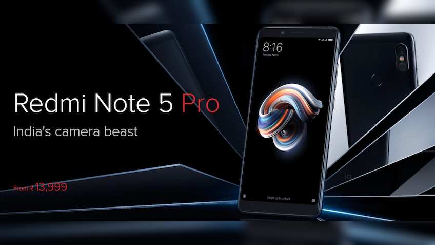 Redmi Note 5 Pro price in India Rs 13,999; flash sale on Mi.com, Flipkart, Reliance Jio, other freebies on offer too
