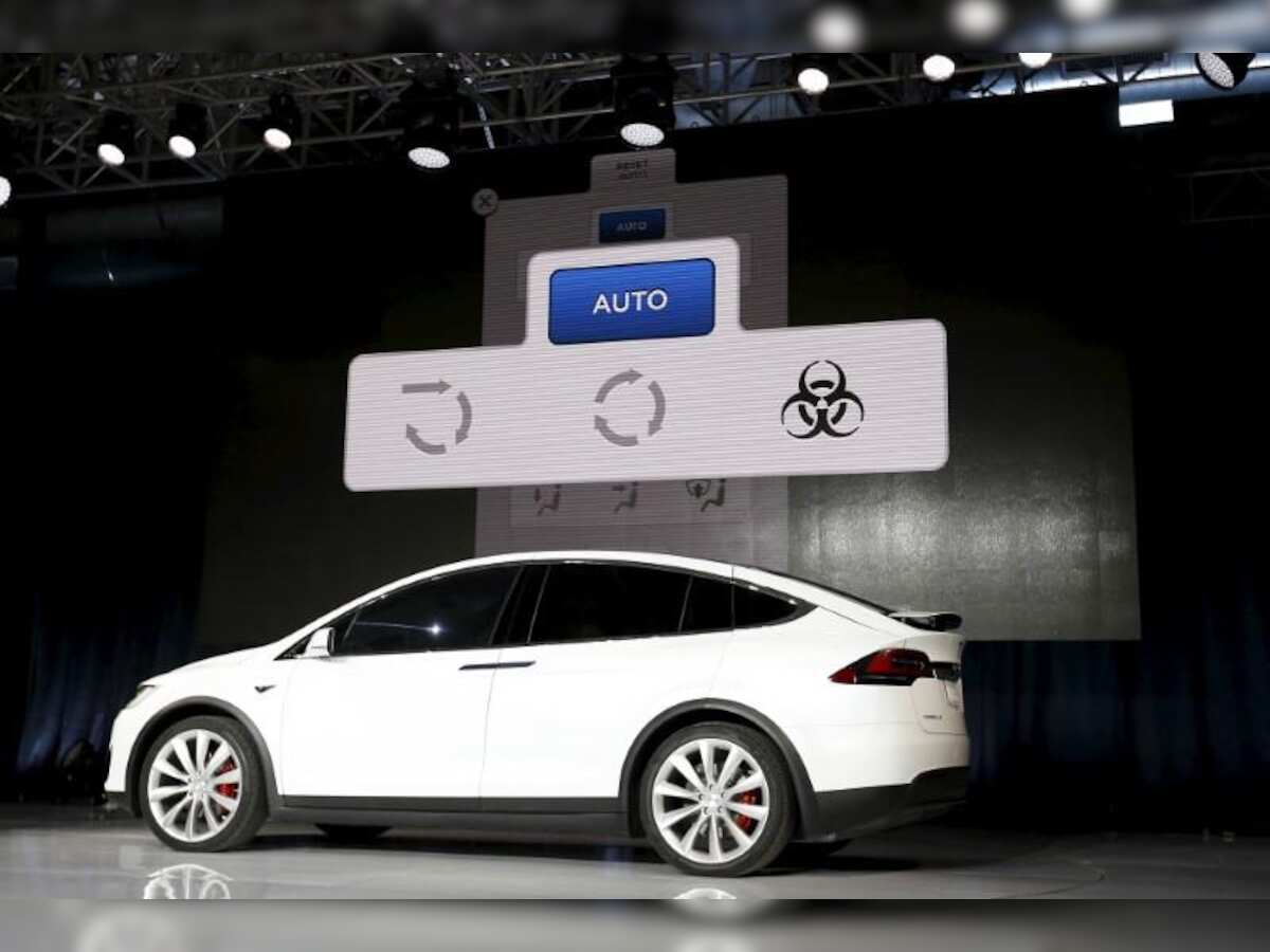 Crashed Tesla Model X car had been on