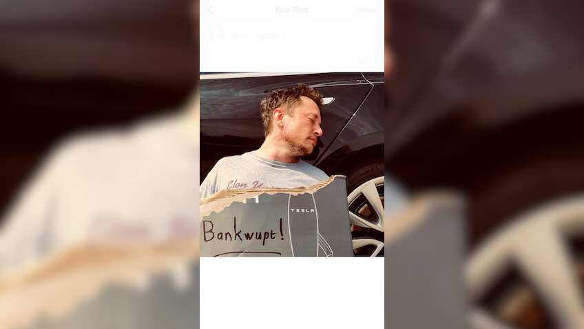 Tesla goes bankrupt, CEO Elon Musk tweets on April Fool''s Day