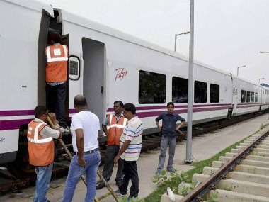 7 railway employees suspended as coaches come off track without engine