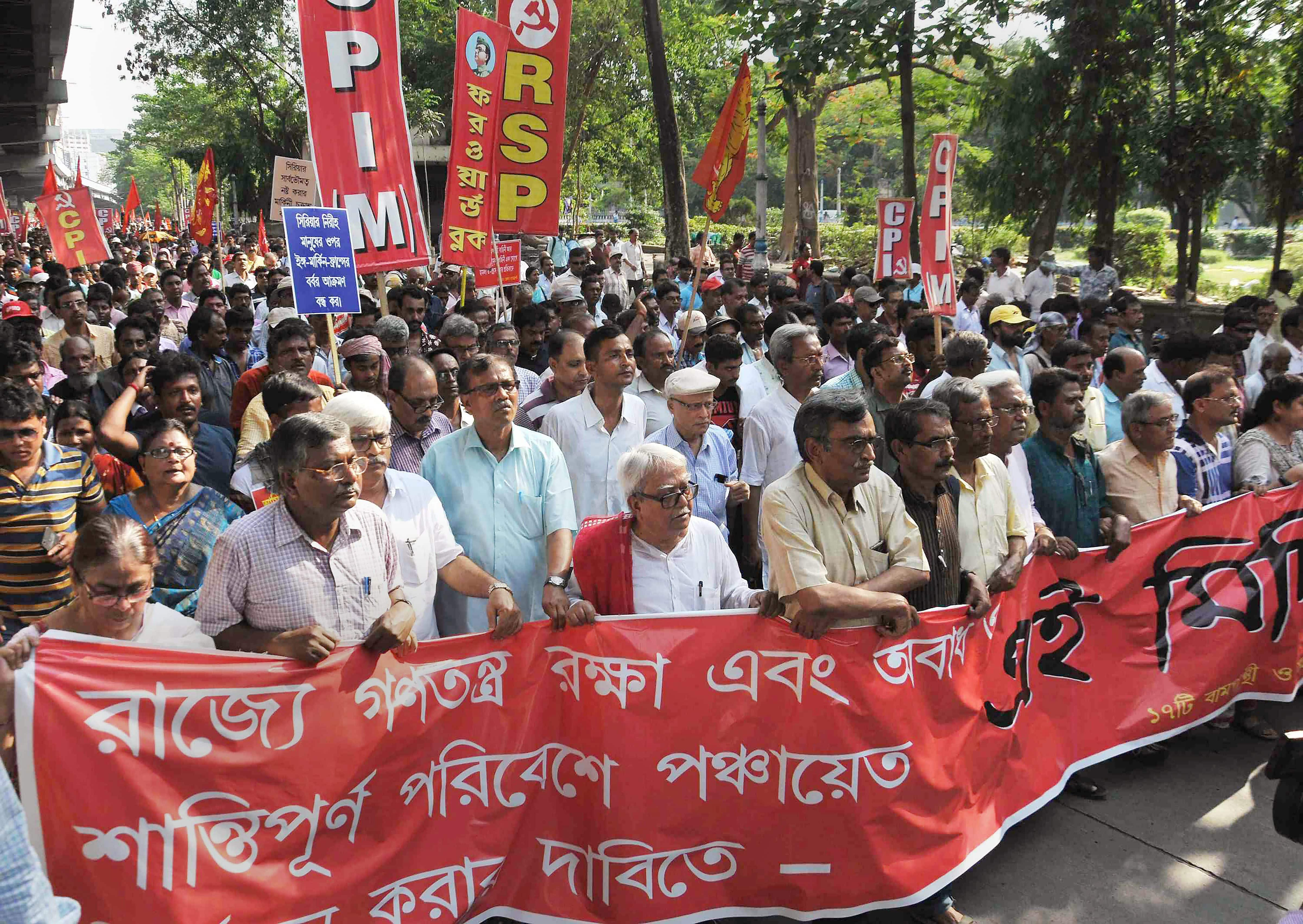  West  Bengal  panchayat  elections 2019 Trinamool chief 