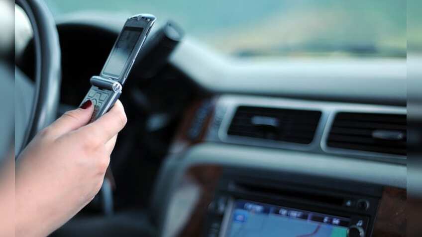 On mobile phone while driving? Clear and present danger ahead