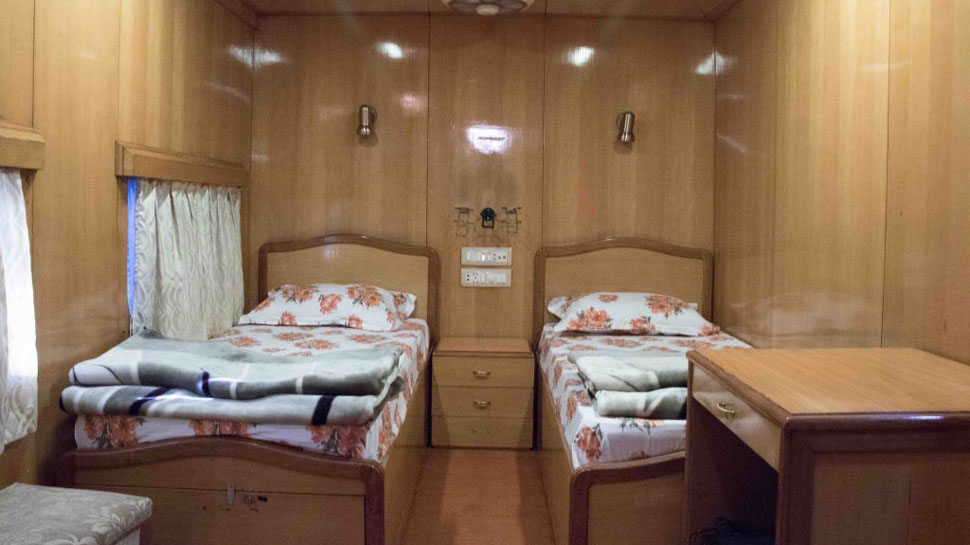 On Indian Railways saloon coach, get set for