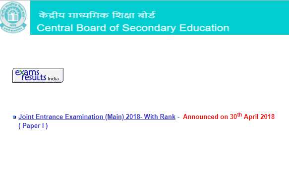 JEE Main result 2018 toppers: Vijaywada boy Bhogi Suraj Krishna tops ...