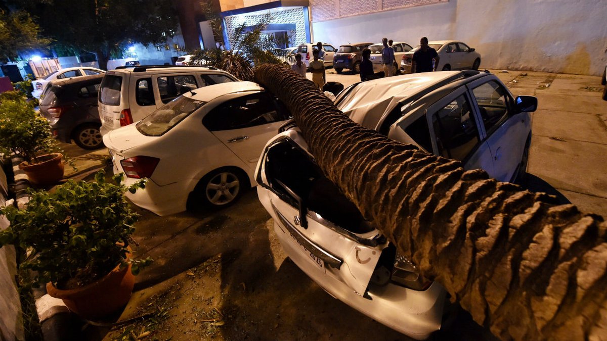 Storm in Delhi, Uttar Pradesh, more: IMD forecast is for another thunderstorm today