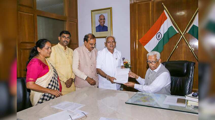 Karnataka conundrum: BJP CM face Yeddyurappa says "Governor will call me"