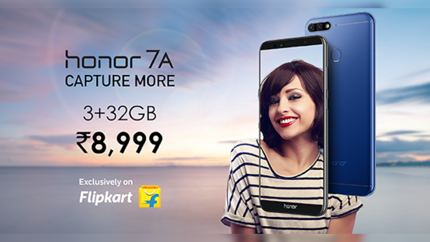 Honor 7A sale to begin on May 29 exclusively on Flipkart; Check out discounts, specs and more 