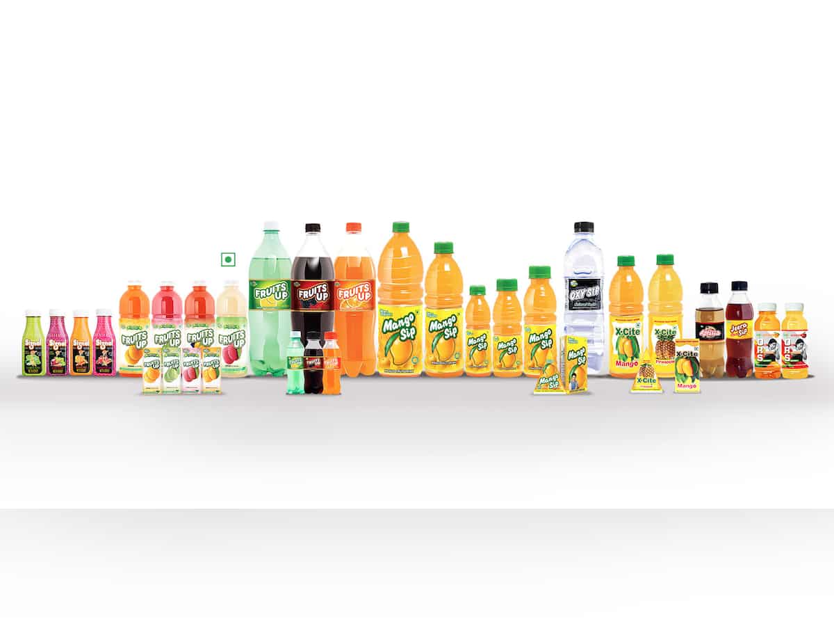 Manpasand Beverages, maker of MangoSip, Fruits Up, share